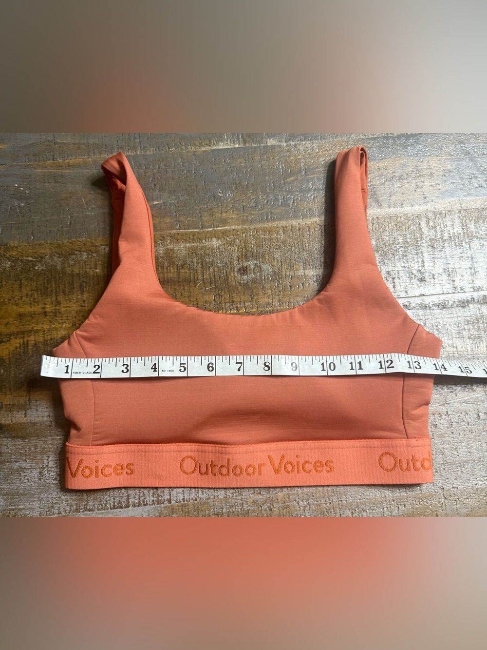Outdoor Voices Russet orange Sports Bra - Picture 5 of 7